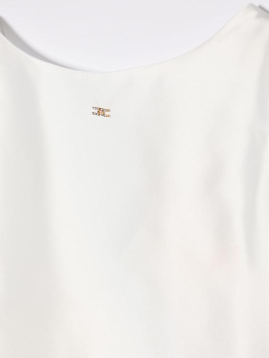 26SS [키즈] 엘리자베타프랜치 원피스 EFAB6550TV032 0004 Ivory - ELISABETTA FRANCHI