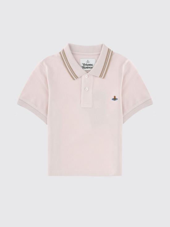 26SS 비비안웨스트우드 폴로 티셔츠 1H010004J00AU J402 Lilac - VIVIENNE WESTWOOD