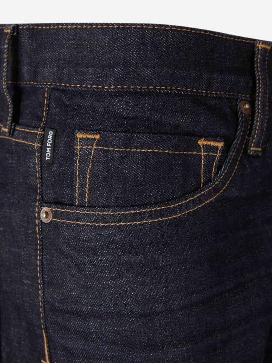 26SS 톰포드 데님 팬츠 DPS001 DMC082 UDNDARK RINSE DARK DENIM BLUE - TOMFORD