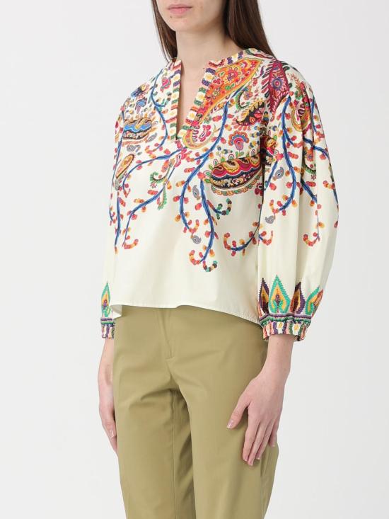 26SS 에트로 긴팔 티셔츠 WRJA008899SP5I1 X0800 White - ETRO