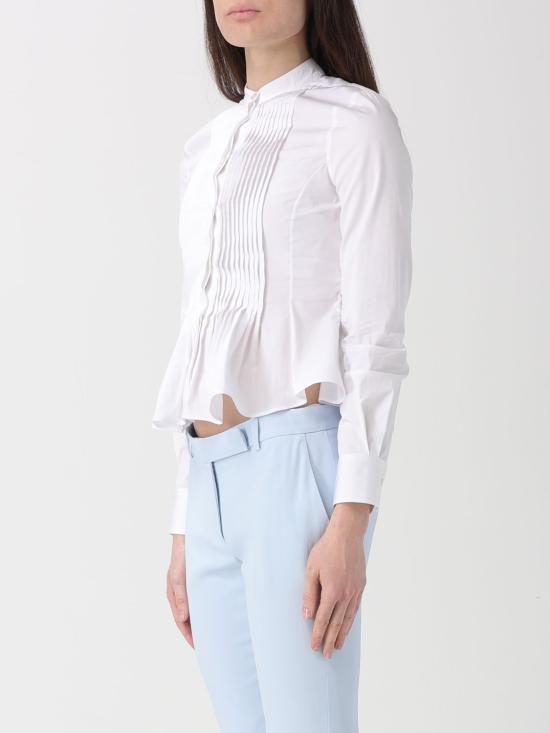 26SS 알렉산더 맥퀸 셔츠 848071QAABS 9000 White - ALEXANDER MCQUEEN