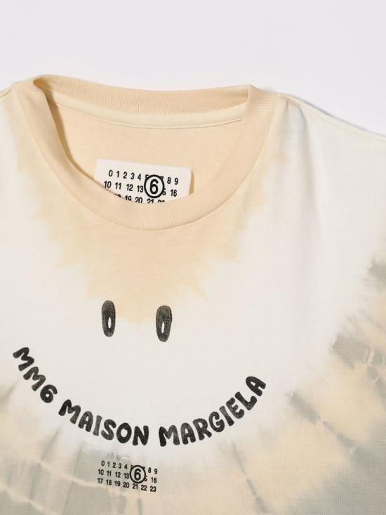 26SS [키즈] MM6 메종마르지엘라 티셔츠 M61013MM07N M6C46 Grey - MM6 MAISON MARGIELA