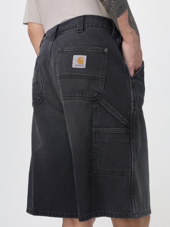 26SS 칼하트 WIP 숏팬츠 I036272 89B7 Black - CARHARTT WIP