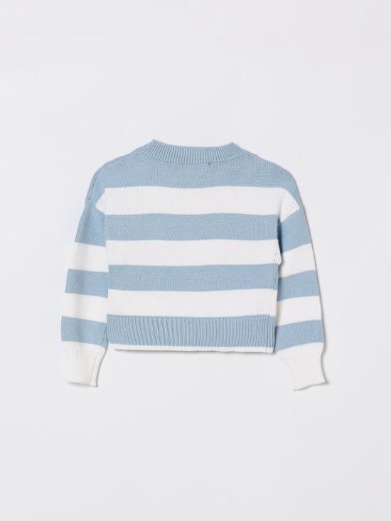 26SS [키즈] 모나리자 풀오버 19G6067029 5899 Sky Blue - MONNALISA