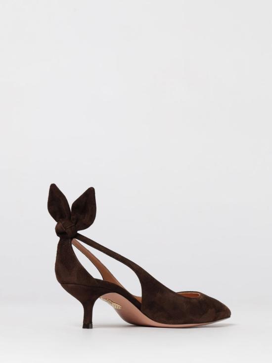 26SS 아쿠아주라 힐/펌프스 DENMIDP2SUE ESP Brown - AQUAZZURA