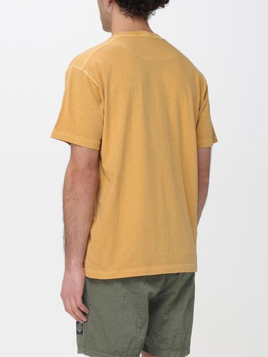 26SS 스톤 아일랜드 반팔 티셔츠 L1S152100026 V0134 Yellow - STONE ISLAND