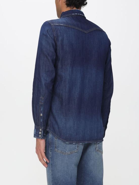 26SS 디젤 데님 셔츠 A126220BEBP 01 Denim - DIESEL