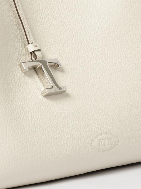 26SS 토즈 스몰 토트백 XBWAPAJ0300QRI 1O92 White - TODS