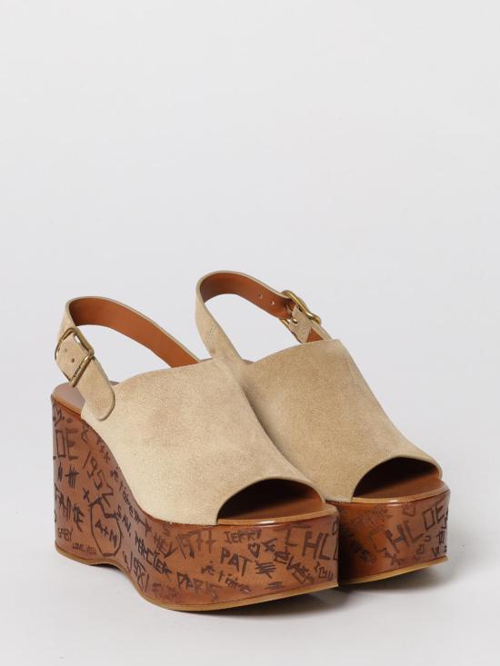 26SS 끌로에 힐/펌프스 CH25A10GRY 751 Beige - CHLOE