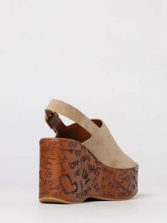 26SS 끌로에 힐/펌프스 CH25A10GRY 751 Beige - CHLOE