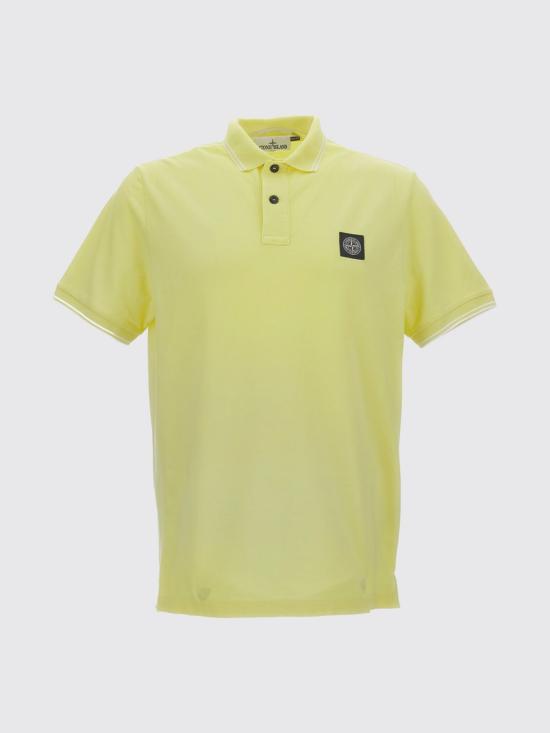 26SS 스톤 아일랜드 폴로 티셔츠 2200010S0018 V0031 Yellow - STONE ISLAND