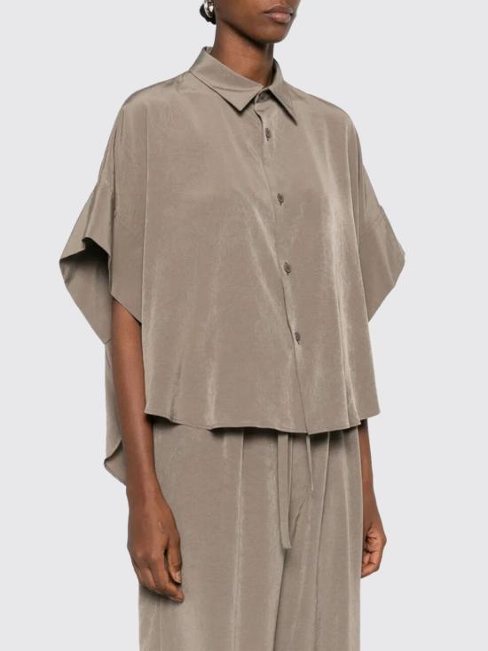 26SS 와이즈 요지 야마모토 셔츠 YQB02500 2 Beige - Y’S YOHJI YAMAMOTO