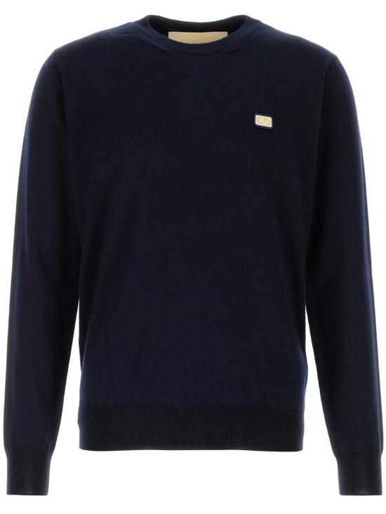 26SS 발렌티노 가라바니 긴팔 셔츠 8V3KC37QBCJ 598 NAVY BLUE