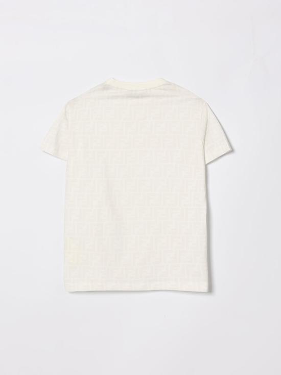 26SS [키즈] 펜디 티셔츠 JUI181ATRV F0TU9 White - FENDI
