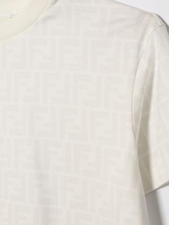 26SS [키즈] 펜디 티셔츠 JUI181ATRV F0TU9 White - FENDI