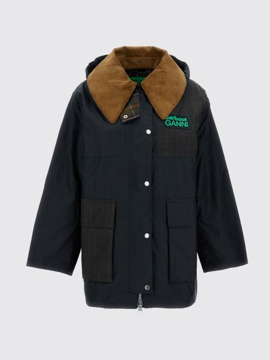 26SS 바버 X 가니 자켓 LWX1527 NY71 Blue - BARBOUR X GANNI