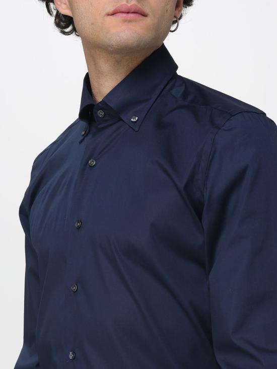 26SS 페이 긴팔 셔츠 NCMA152258SORM U807 Blue - FAY