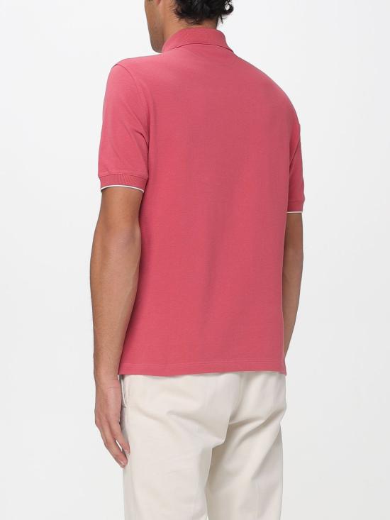 26SS 브루넬로 쿠치넬리 피케 폴로 셔츠 ME8548788 CKH22 Red - BRUNELLO CUCINELLI