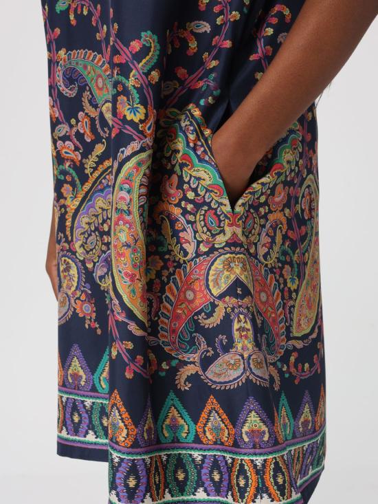 26SS 에트로 롱 원피스 WRHA0562AKG17 X0883 Blue - ETRO