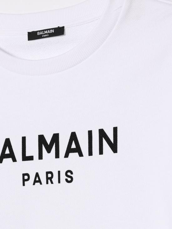 26SS [키즈] 발망 풀오버 BX4P10Z3183 100NE White - BALMAIN