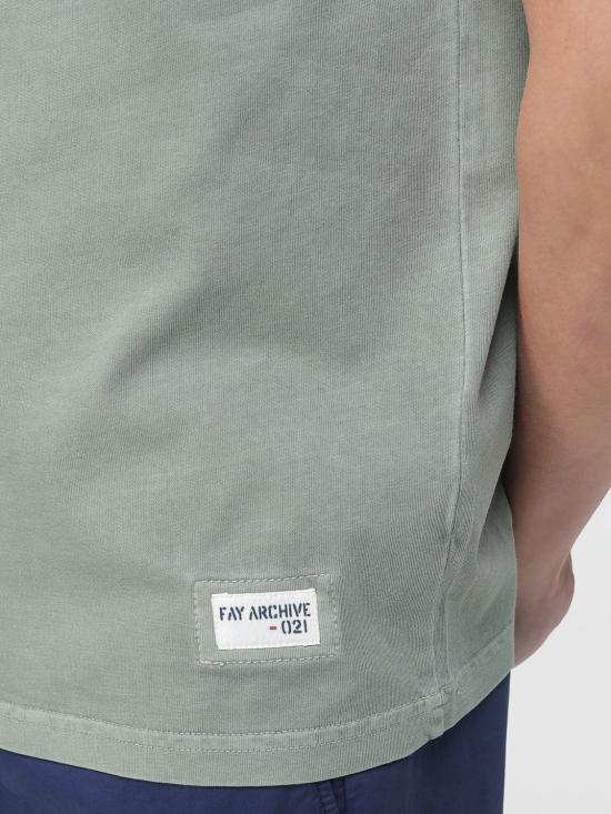 26SS 페이 반팔 티셔츠 MPMB352119TZGD V408 Kiwi - FAY