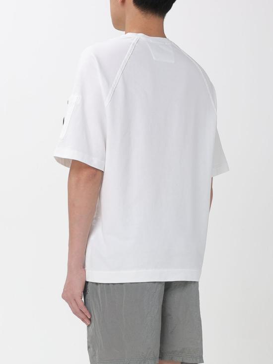 26SS 씨피 컴퍼니 반팔 티셔츠 20CMSS034A002246G 103 White - C.P. COMPANY