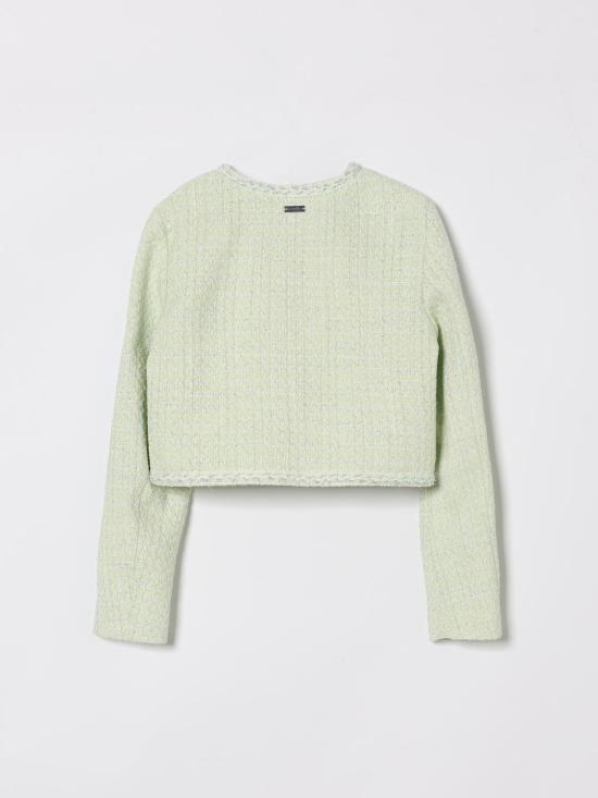 26SS [키즈] 모나리자 캐주얼 자켓 71G1027312 2075 Green - MONNALISA