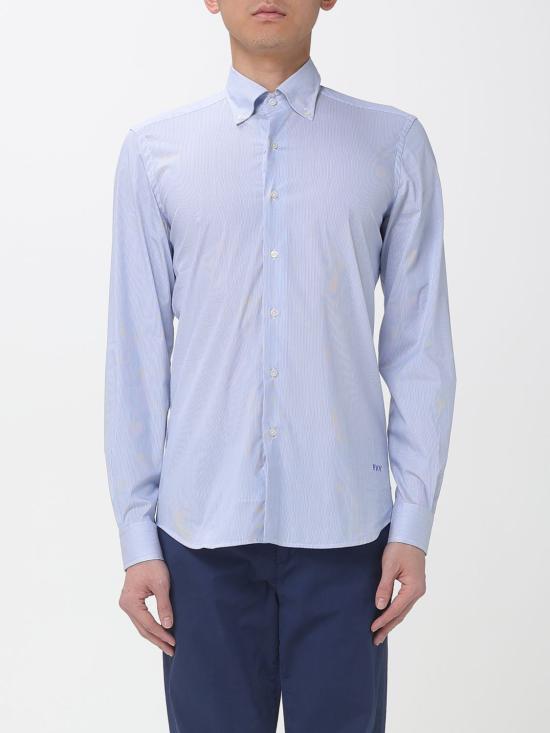 26SS 페이 긴팔 셔츠 NCMA152258SZBE U802 Blue