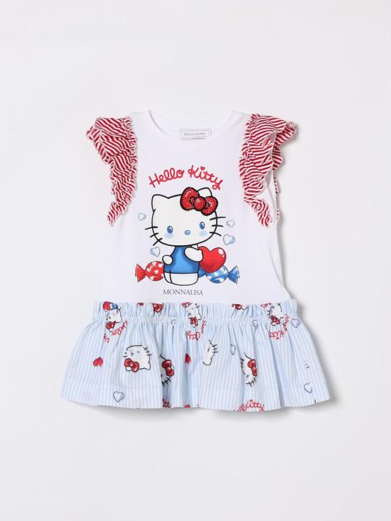 26SS [키즈] 모나리자 원피스 11G9177201 0099 White