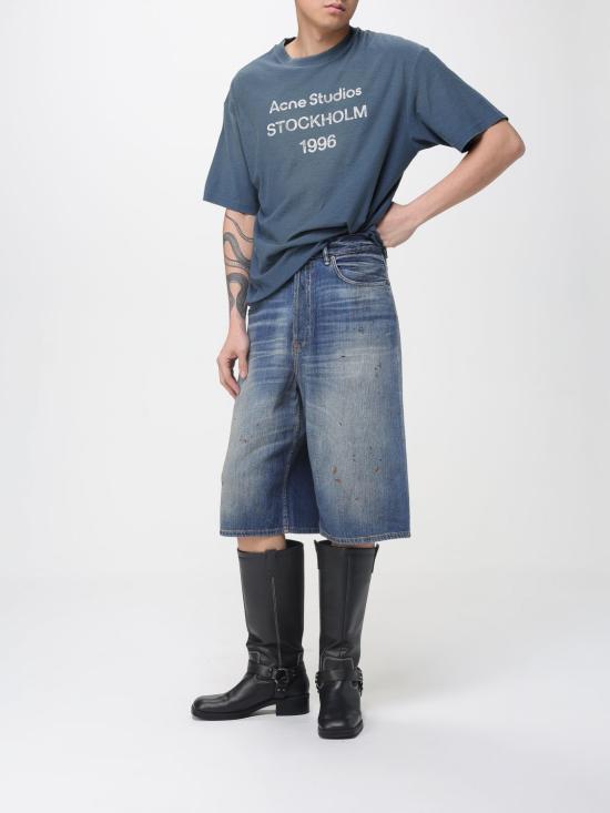 26SS 아크네 스튜디오 숏팬츠 BE0213 863 Denim - ACNE STUDIOS