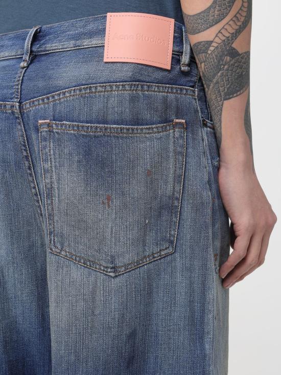 26SS 아크네 스튜디오 숏팬츠 BE0213 863 Denim - ACNE STUDIOS