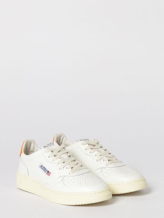 26SS 오트리 메달리스트 로우 스니커즈 AULMLL26 Orange - AUTRY