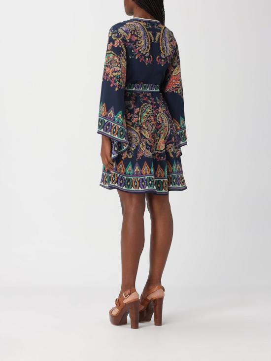 26SS 에트로 롱 원피스 WRHA0523AKG15 X0883 Blue - ETRO