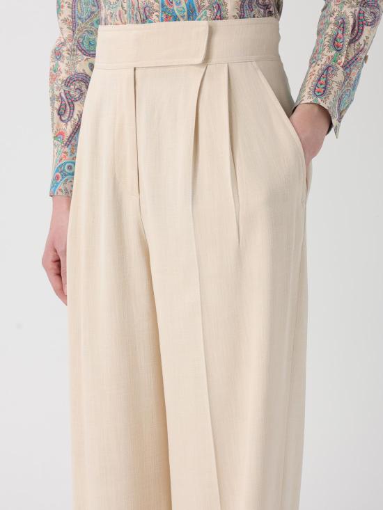 26SS 에트로 스트레이트 팬츠 WREA007399TU4 W3789 White - ETRO