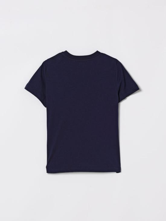 26SS [키즈] 모스키노 티셔츠 HUM05OLAA03 40016 Blue - MOSCHINO