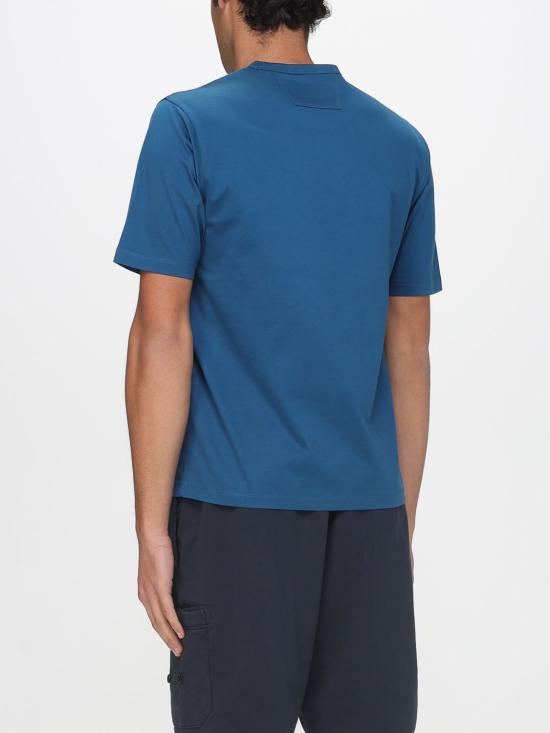 26SS 씨피 컴퍼니 반팔 티셔츠 20CLTS017A006370W 849 Blue - C.P. COMPANY