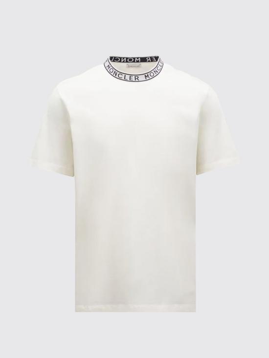 26SS 몽클레어 반팔 티셔츠 L10918C000318390T 032 White