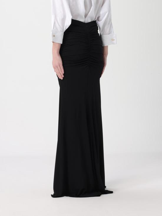 26SS 엘리자베타프랜치 롱 스커트 GO16261E2 110 Black - ELISABETTA FRANCHI