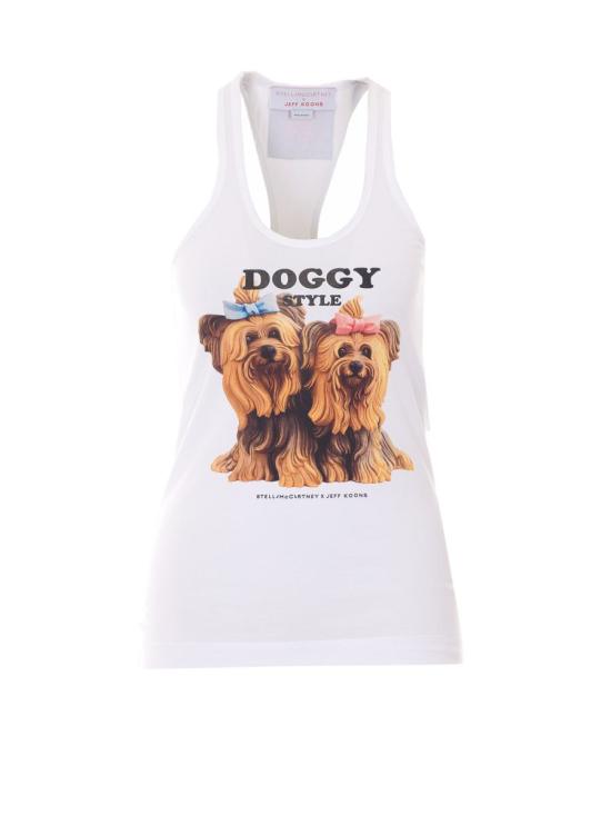 26SS 스텔라 맥카트니 민소매 티셔츠 6J04433SQA339000 WHITE