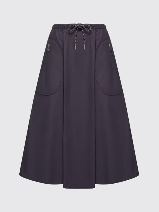 26SS 몽클레어 롱 스커트 L10932D0001354ARP 742 Navy