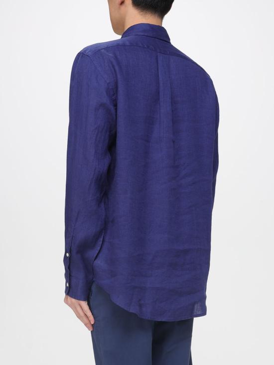 26SS 폴로 랄프로렌 긴팔 셔츠 710966294 503 Navy - POLO RALPH LAUREN