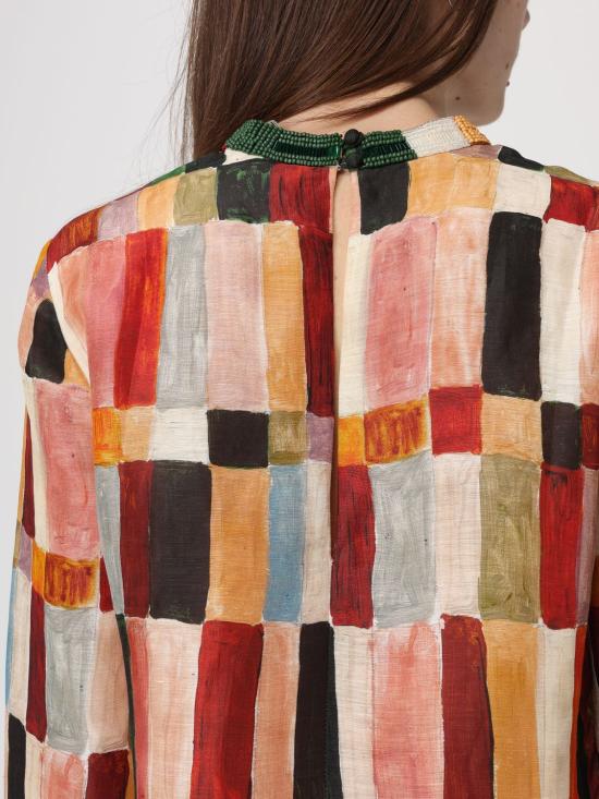 26SS 알레메 롱 원피스 6517D MULTI Multicolor - ALEMAIS