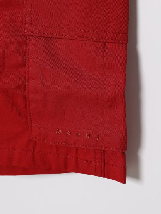 26SS [키즈] 마르니 쇼츠/버뮤다 M01703M00UV 0M435 Red - MARNI