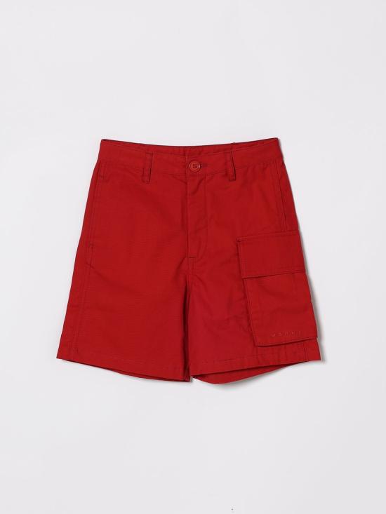 26SS [키즈] 마르니 쇼츠/버뮤다 M01703M00UV 0M435 Red