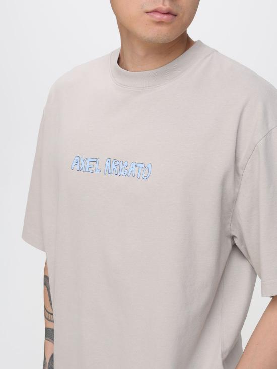 26SS 악셀 아리가토 반팔 티셔츠 A3845002 Grey - AXEL ARIGATO