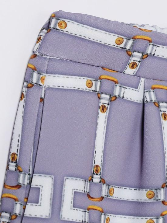 26SS [키즈] 엘리자베타프랜치 쇼츠/버뮤다 EGBE0280GAE01 8125 Lilac - ELISABETTA FRANCHI