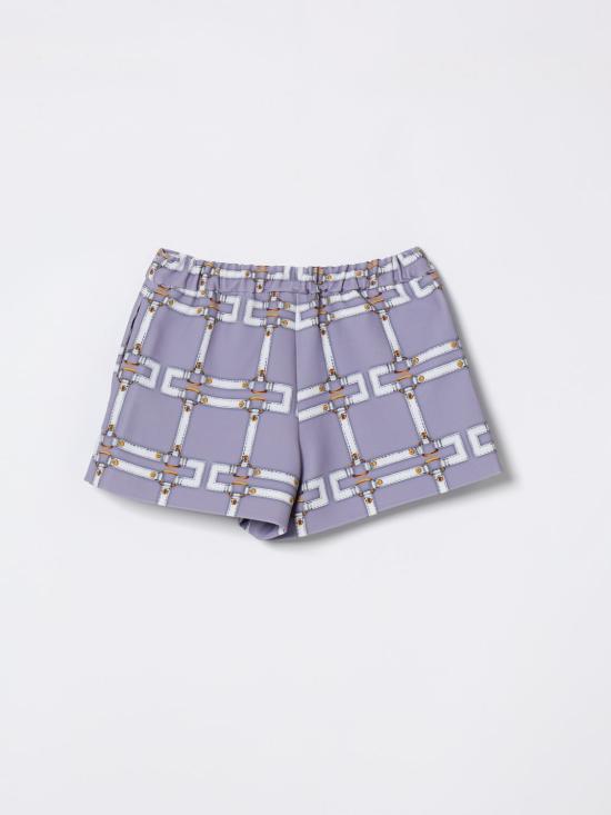 26SS [키즈] 엘리자베타프랜치 쇼츠/버뮤다 EGBE0280GAE01 8125 Lilac - ELISABETTA FRANCHI