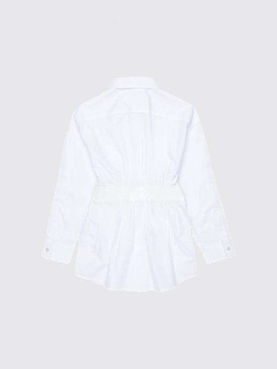 26SS [키즈] MM6 메종마르지엘라 셔츠 M60948MM014 M6100 White - MM6 MAISON MARGIELA