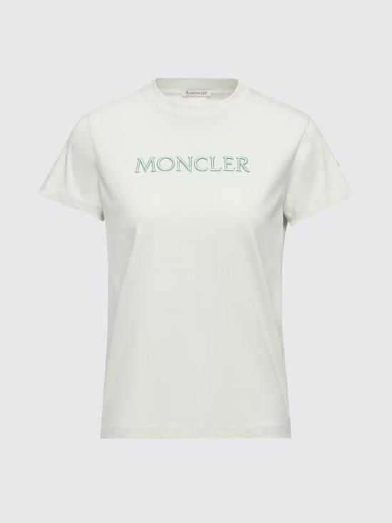 26SS 몽클레어 반팔 티셔츠 L10938C0002189AUO 80E Green