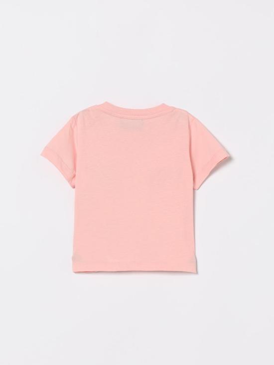 26SS [키즈] 모스키노 티셔츠 MUM04SLAA03 50209 Pink - MOSCHINO